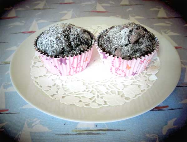 Delightfully Chocolate Muffins