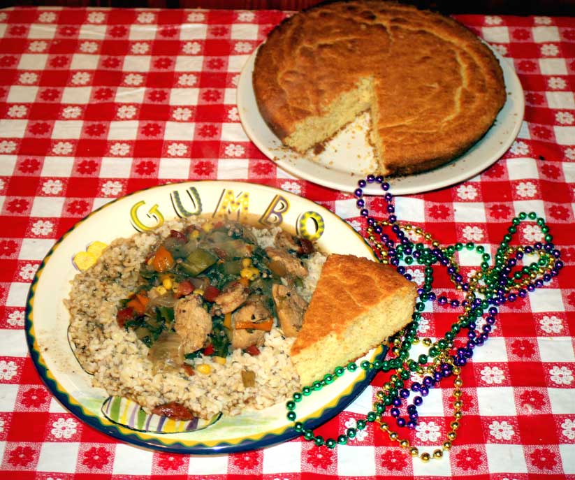 Spicy Shrimp and Chicken Gumbo