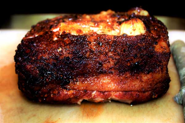 Smoked Pork Loin with Southwestern Rub